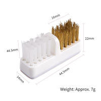 Cepillo De Limpieza Para Brocas De Taladro De Cobre Herramienta Suave De Pelo Para Eliminar Polvo Y Restos De Uñas - details 5