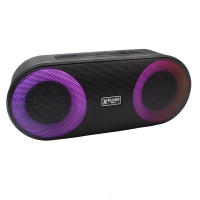 Ostark Altavoz potente portátil con luz LED de color, Hay volumen alto y graves potentes, IP65 Impermeable 3.7v 3000mAh, TF card, FM radio - details 1