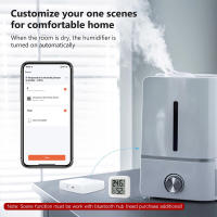 Sensor De Temperatura Y Humedad Inteligente Bluetooth Tuya Con Pantalla LCD Mini Higrómetro Termostato Compatible Con Alexa Google Home - details 9