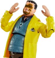 JURASSIC WORLD - Amber Collection - DENNIS NEDRY - Figura de acción coleccionable con cabeza intercambiable - Incluye varios accesorios - Producto original -  Edad recomendada mayores de 8 años -  Mattel - details 0