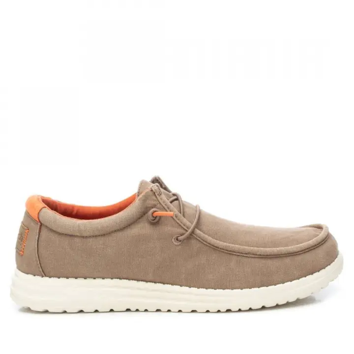 Zapatillas lona hombre REFRESH 171928 03 ZAPATO CASUAL LONA TAUPE 34488 25V - 1