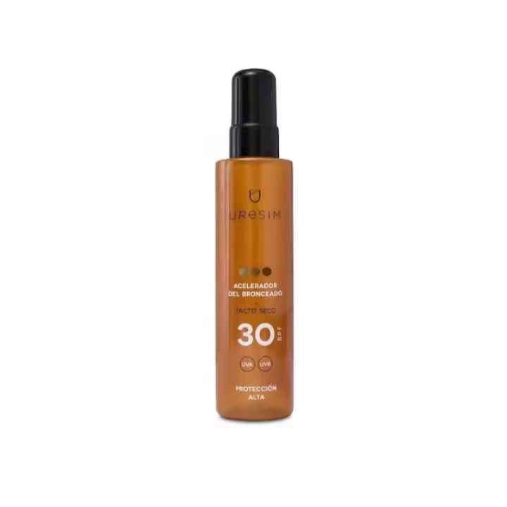URESIM ACELERADOR DEL BRONCEADO TACTO SECO SPF 30  100ml - 1