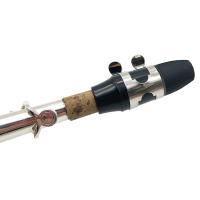 1PC Accesorio De Instrumento Profesional Soprano/Tenor/Alto Saxofón ABS Plástico Negro Boquilla Mouthpiece Para Música - details 8