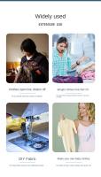 Máquina de Coser Multifunción Versáthil con Enchufe Europeo-Ideal para Ropa, Cortinas, Alforadas y Manualidades, 220-240V - details 7