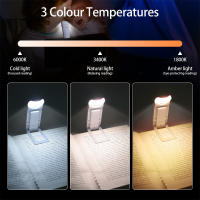 Luz De Libro Recargable USB Con Clip Y Luz LED Ajustable Para Lectura Nocturna Iluminación Para Habitación De Niños Y Marcador - details 1