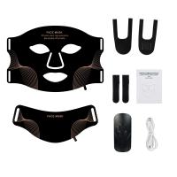 Máscara De Terapia De Luz Roja De Silicona 7 Colores LED Para Rejuvenecimiento Anti-Edad Con Protección Ocular Y Alumbrado Facial - details 18