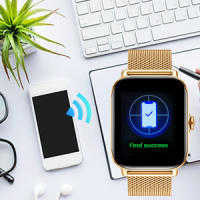 Reloj inteligente con Bluetooth para hombre y mujer, pulsera con Dial personalizado, control del ritmo cardíaco, llamadas, para Android e IOS, 2025 - details 4