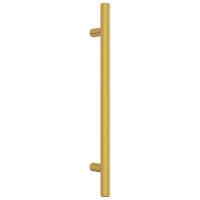 vidaXL Tiradores para armarios 20 uds acero inoxidable dorado 160 mm - details 2