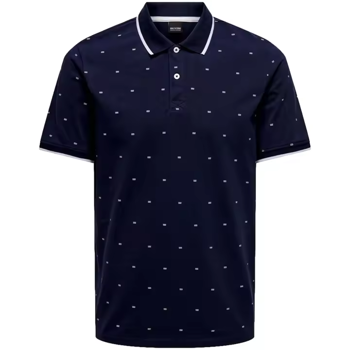 Polo de Manga Corta Only & Sons  para hombre en color azul - 1