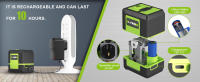 Nivel Láser Verde Lfine 2 Líneas Auto Nivelado 360° Herramientas De Nivel Horizontal Y Vertical Para Construcción Y Jardín - details 4