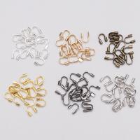Protector De Hilo En Forma De U Accesorios De Conector Para Joyería 30-100pcs 4.5x4mm Guardia De Hilo Zinc Alloy Metálico - details 3