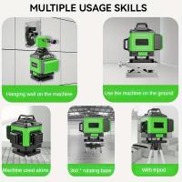 4D 16 Line Laser Level Horizontal And Vertical With Remote Control 360°Self-leveling For Home Use, Construction, And DIY Projects, Laser Level Tool, Construction Equipment, Robust Tool Design - details 8