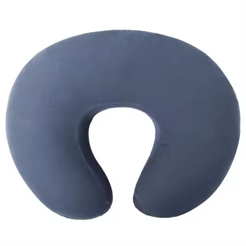 Almohada de lactancia de muselina para bebé, almohada para embarazadas, tamaño almohada Boppy, funda de almohada de lactancia desmontable - 1