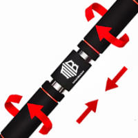 ManiBoom Barra Dominadas Puerta MULTIFUNCIONAL Sin Tornillos y PLEGABLE Carga 200kg - Pull Up Bar para Colgarse Ajuste PRECISO y Agarre Ergonomico- Barra Abdominales, Calistenia - details 8