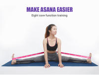 Banda De Resistencia Elástica Para Yoga Multi-sección Adecuada Para Adultos Y Niños Entrenamiento De Baile Gimnasio Hogar Pilates Ejercicio De Fitness Correa De PULL Para Deportes - details 2