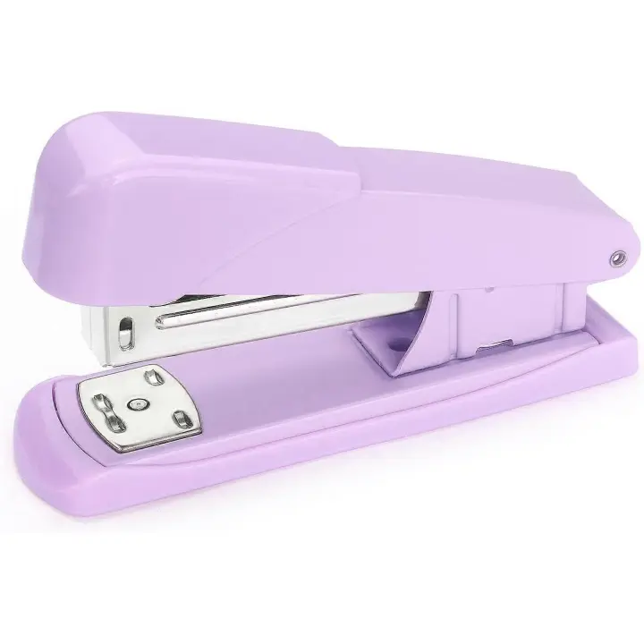 Stapler, Office Stapler, Desktop Stapler, Stapler for Desk(Purple) - 1
