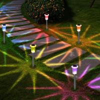 Luces Solares Para Exterior Impermeables De Acero Inoxidable Decoración De Jardín Paseo Y Césped Luces Nocturnas Para Fiesta De Cumpleaños Y Bodas - details 14