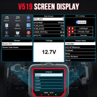 Leer Códigos V519 OBDII Herramienta De Diagnóstico De Coche OBD2 Voltaje Prueba Escáner Automóvil ELM327 V1.5 Herramientas De Auto - details 6