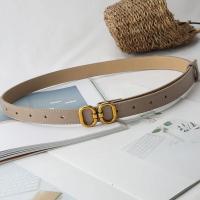 Cinturón De Cuero PU Para Mujer Con Hebilla De Metal Diseñador Adecuado Para Jeans Vestido Pantalones Estilo Casual - details 7