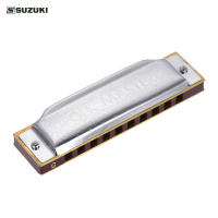 SUZUKI Folkmaster Blues Harmonica 10-Orificios Diatónico Para Principiantes Clave De C a B E F G 20 Tonos Gaita De Blues - details 7