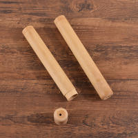Estuche De Dientes De Bambú Natural Para Adultos 8.3 Pulgadas Accesorios De Cepillo De Dientes Ecológico Hecho a Mano Con Tubo De Bambú - details 4