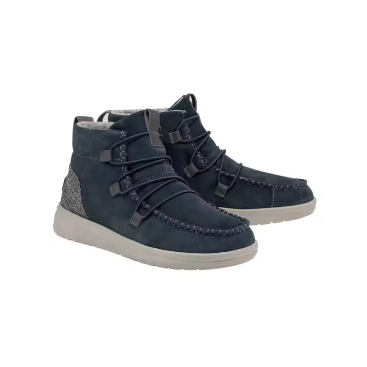 botin eloise de heydude en velour piso eva forro lana - 1