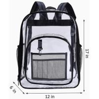 Mochila transparente pesada - mochila transparente de PVC mochila transparente grande, adecuada para el trabajo universitario - details 0