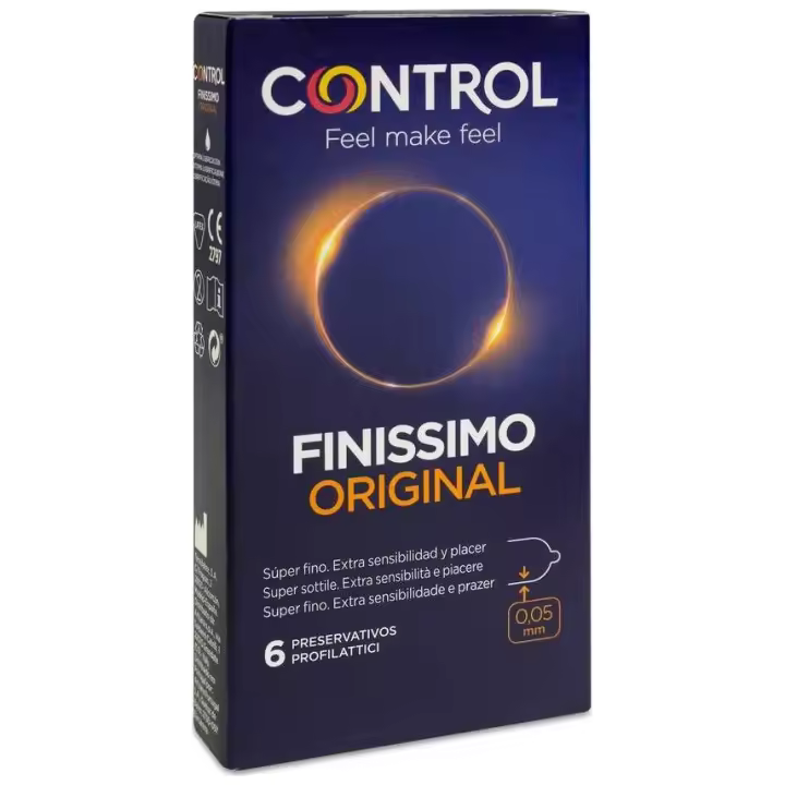 Control Finissimo Original Preservativo, 6 Unidades - 1