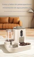 Alimentador Y Dispensador De Agua Automático Para Perros Y Gatos Con Tazón De Alimento Y Agua Universal Productos Para Mascotas - details 0