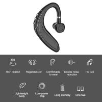 Auricular Inalámbrico Bluetooth 5.0 Con Gancho Para Oído Para Deporte Y Negocios Auricular Con Microfone Y Cancelación De Ruido Activa Compatible Con Apple Y Android - details 9