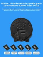 Cámara De Dome HD Wireless WiFi Con Visión Nocturna IR Y Rotación De 360 Grados Cámara Panorámica HD Para Seguridad Doméstica - details 10