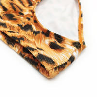 Bragas De Natación Para Hombre En Blanco Con Estampado De Leopardo Moda Verano Deporte Playa Traje De Baño Sexy Surf - details 14