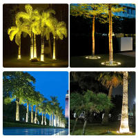 Lámpara De Arbol LED Para Jardín Parque Courtyard Iluminación Decorativa De Escenario De Jardín RGB Fuente De Alimentación AC Protección IP65 Material De Aluminio - details 8
