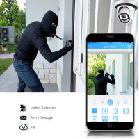 Cámara IP HD 5MP Con Wi-Fi ONVIF H.265 Y Slot SD Alarma De Movimiento Vigilancia De Seguridad Audio Bidireccional ICsee Para Interior Y Exterior - details 4