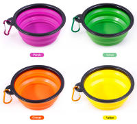 Tazón De Perro Plegable Y Portátil De Silicona Collapsible 350ML Alimentador De Alimentos Para Mascotas Para Viajes Al Aire Libre Y Perros Pequeños - details 8