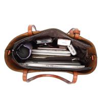 Bolso de cuero encerado para Mujer, Bolsa de hombre con Doble Correa, sencillo, para 2025 - details 4