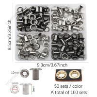 Aguja De Perforación Para Papel Y Tela Con 200 Conjuntos De Ojales De Cobre Y Palancas De Presión Manual 3mm/5mm/6mm Para Scrapbooking - details 5