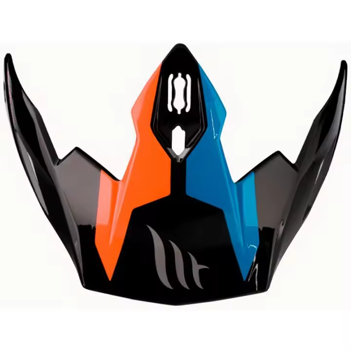 Visera de casco de moto Streetfighter Twin Rojo,Azul,Negro Mt Helmets - 1