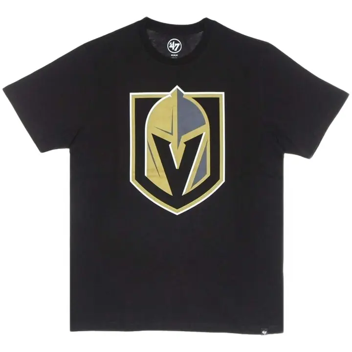 Camiseta de Manga Corta 47'Brand Vegas Golden Knights Echo para hombre en color negro - 1