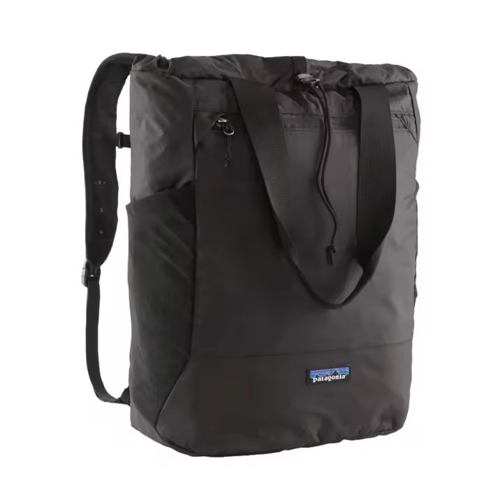 Mochila Negra Patagonia Terravia Tote Pack 24L Black Repelente al Agua - 1