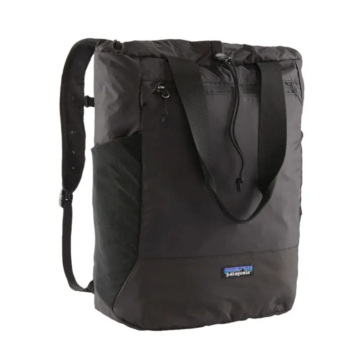 Mochila Negra Patagonia Terravia Tote Pack 24L Black Repelente al Agua - 1