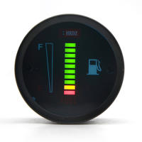 Gauge De Combustible Para Coche Y Motocicleta 52mm LED Sensor De Nivel De Combustible Moto Meter Aluminio 12V / 24V Para Estilo De Coche - details 1