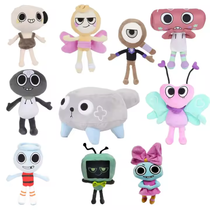 Muñeco De Peluche Dandy's World Juguete Suave De Juego De Terror Regalo Para Niños Edad Recomendada 3-18 Años Material PP Algodón Relleno - 1