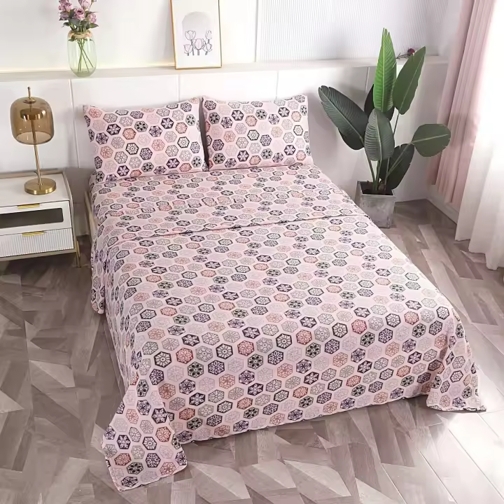 VOLARY - Juego de Sábanas Prineo para Cama 90/135/150, Súper Suave, Cálido y Ligero. Ropa de Cama, Incluye 2 Funda de Almohada + Encimera + Bajera Ajustable - 1