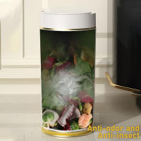 Bandeja De Papel Toalla De Baño Y Lámpara De Noche Sensor Automático 7 Litros Cesta De Basura Inteligente Para Cocina Y Toilette - details 5