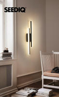 Lámpara De Pared Moderna LED Nordic 12W Negra Con Sombrilla De Acrílico Iluminación Dual Interior Para Cocina Dormitorio Estudio Baño - details 0