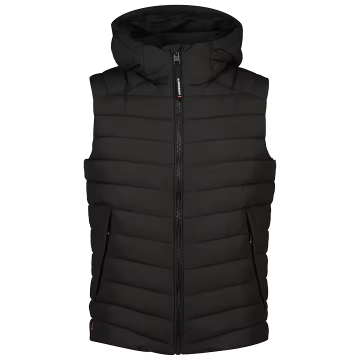 Superdry Chaleco Fuji Sport Padded Negro - 1