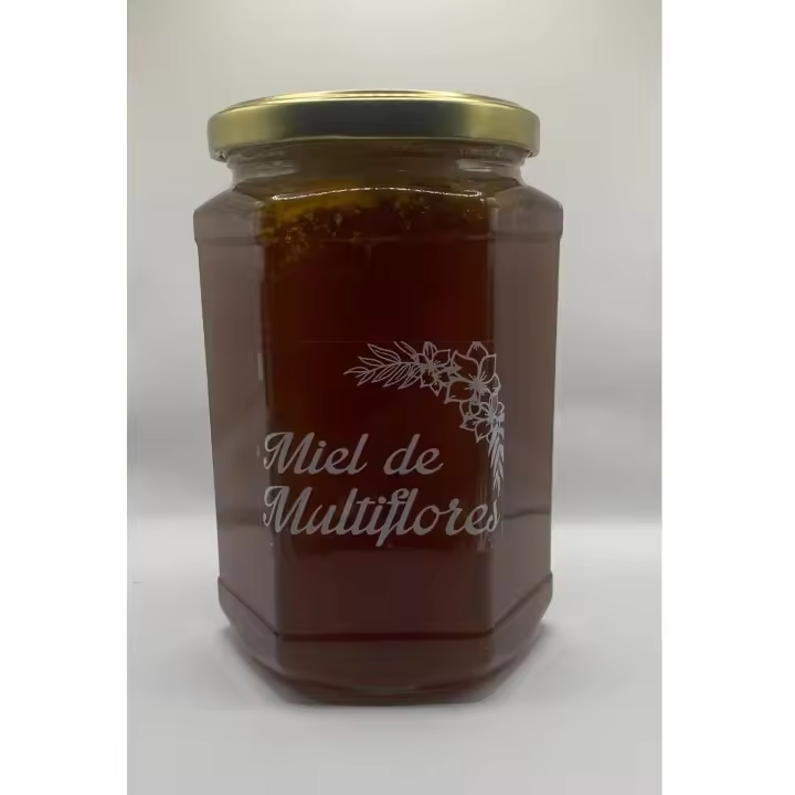 MIEL DE MULTIFLORES 1Kg DE ORIGEN ESPAÑA DE LA CASA DE MIEL MONTSERRAT VALENCIA - 1