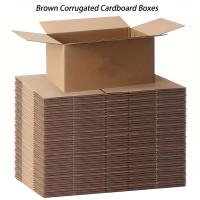 Caja De Envío De Tres Capas De Alta Calidad 7.87x4.13x5.31 Pulgadas Color Marrón Cartón Corrugado Con Tapa 4 Tamaños Disponibles - details 0