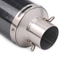 Escape De Moto LeoVince Universal De Fibra De Carbono Tubo De Escape Real Para Honda Yamaha R1 R3 R6 CBR300 Pieza Individual - details 4